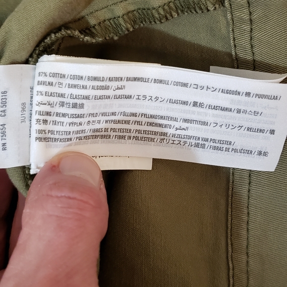 Hollister Ladies XS Olive Jacket gently used - Picture 11 of 11